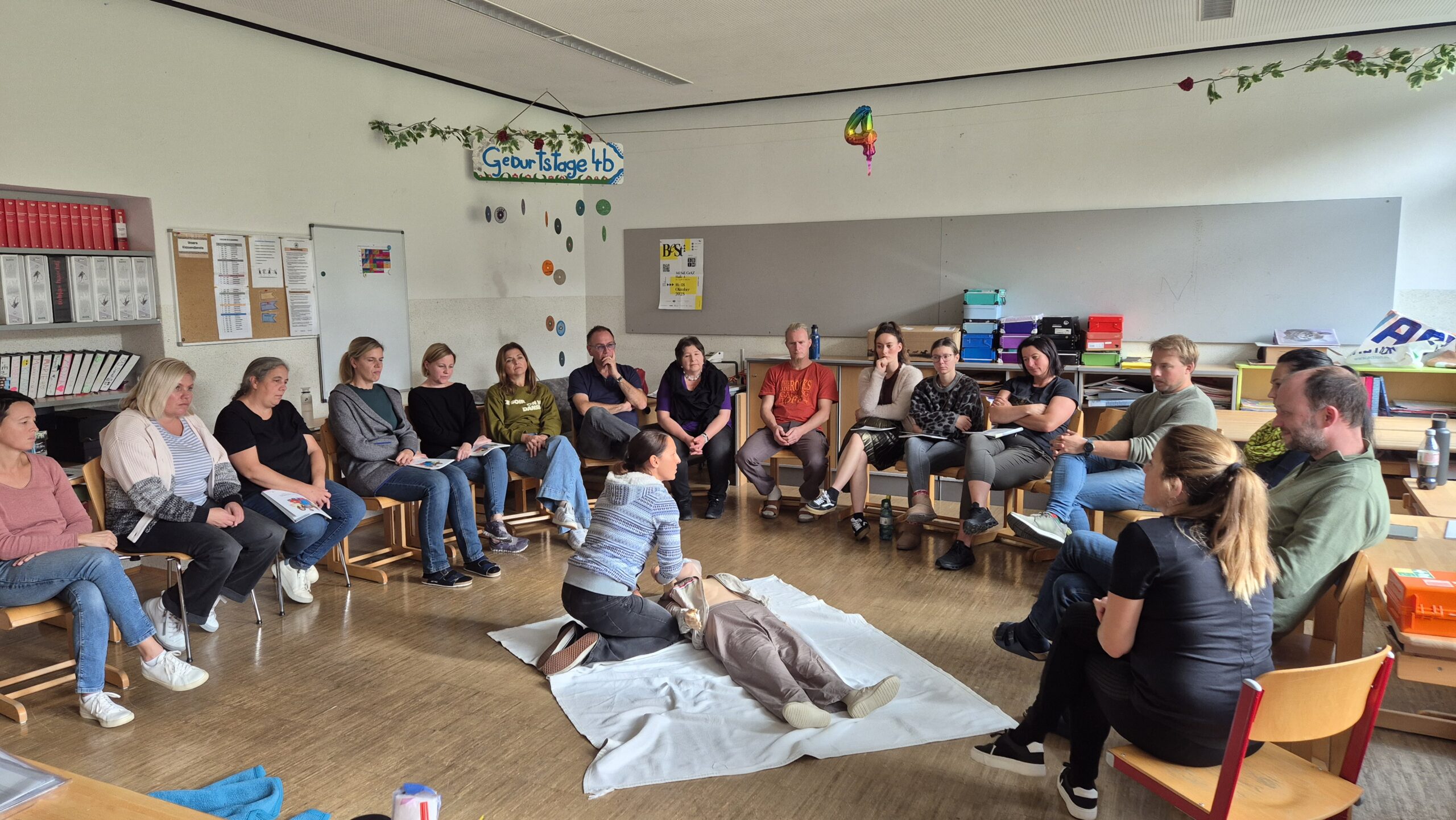 Erste Hilfe Lehrer:innen-Fortbildung 🆘🩹🏥